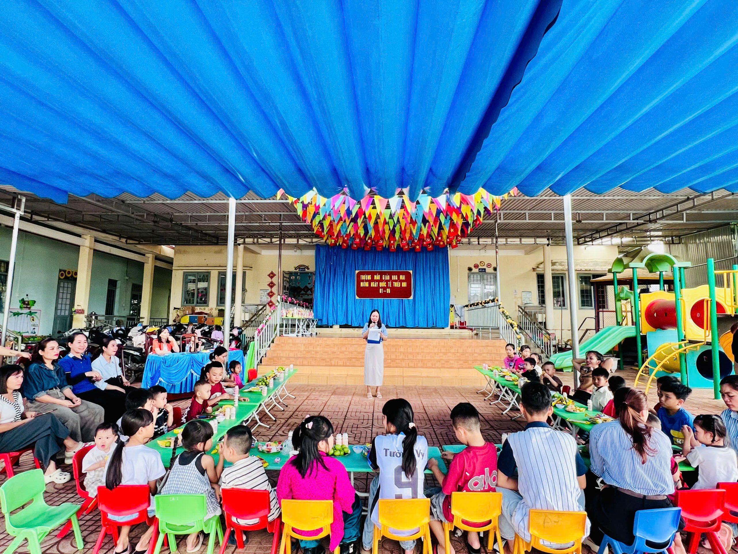 🎉🎉 TRƯỜNG MẪU GIÁO HOA MAI TỔ CHỨC CHƯƠNG TRÌNH VUI TẾT THIẾU NHI 01/6 VÀ TUYÊN DƯƠNG, KHEN THƯỞNG CON VIÊN CHỨC VÀ NGƯỜI LAO ĐỘNG TRONG ĐƠN VỊ🎉🎉